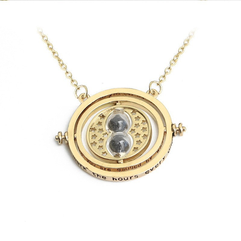 Peripheral Creative Time Converter Hourglass Accessories Necklaces