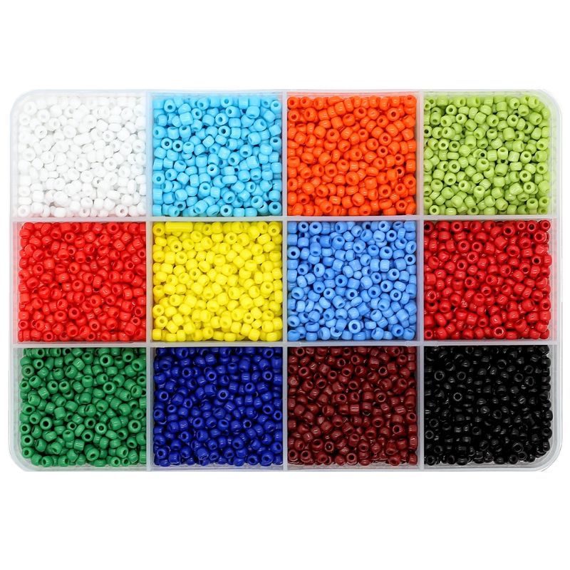 Beads Micro Glass Bead Solid Color Scattered Jewelry Accessories
