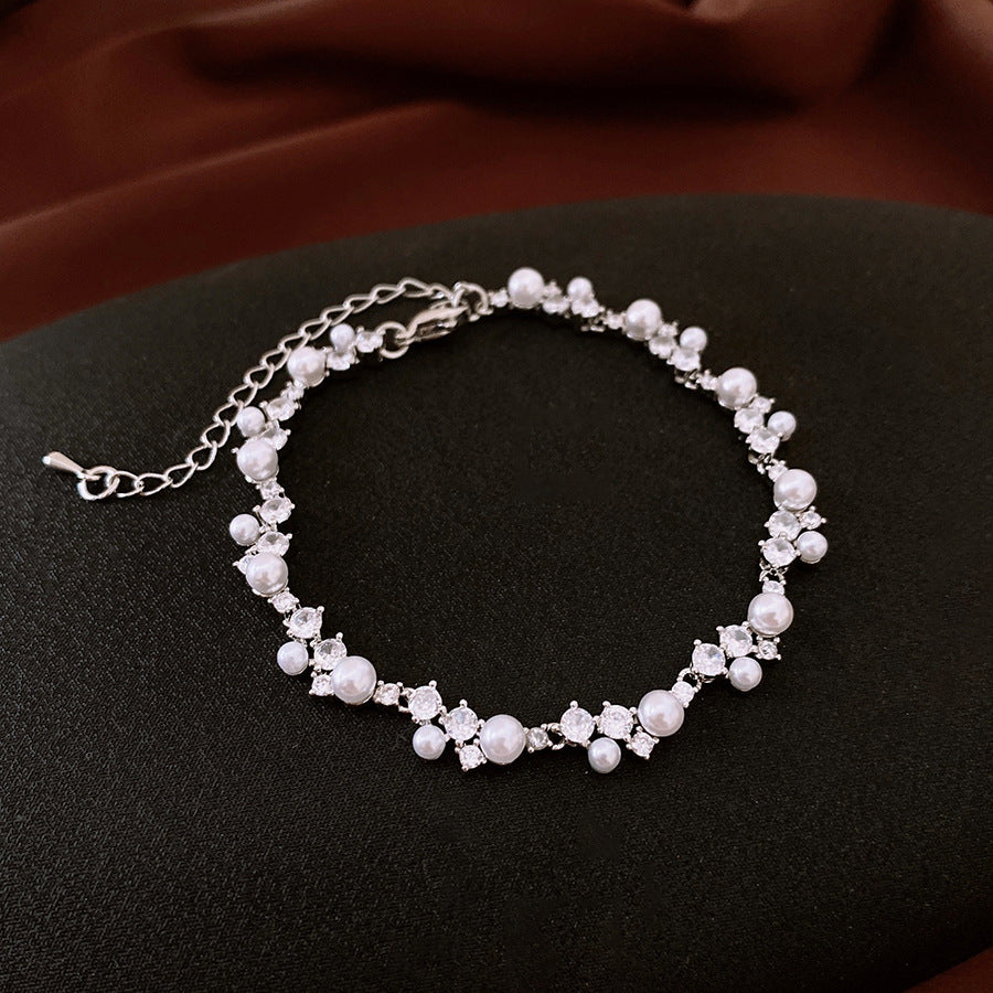 Zircon Twist Twisted Adjustable Simple Fashion Temperament Personalized Bracelet