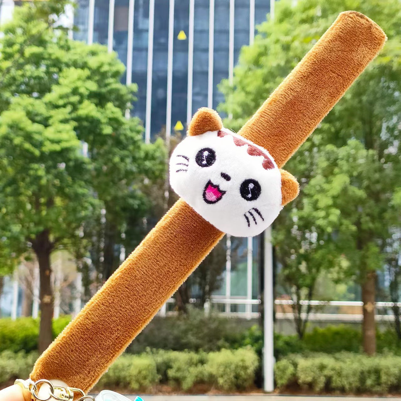 Children's Plush Cartoon Pop Sunflower Couple Female Bracelet