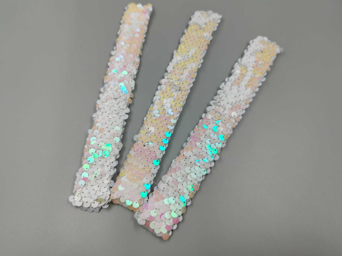 Children's Sequined Mermaid Pop Wrist Strap Holiday Rings