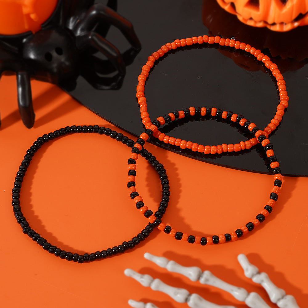 Halloween Series Gift Simple Bead Jewelry Bracelets