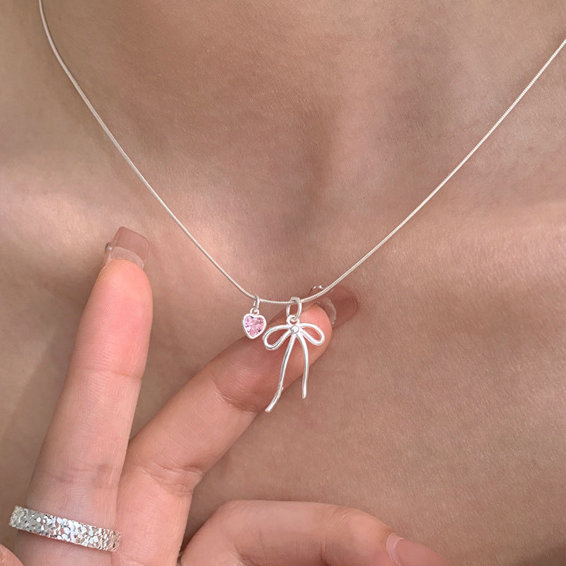 Bone Style Light Luxury Minority High Sense Sweet Necklace