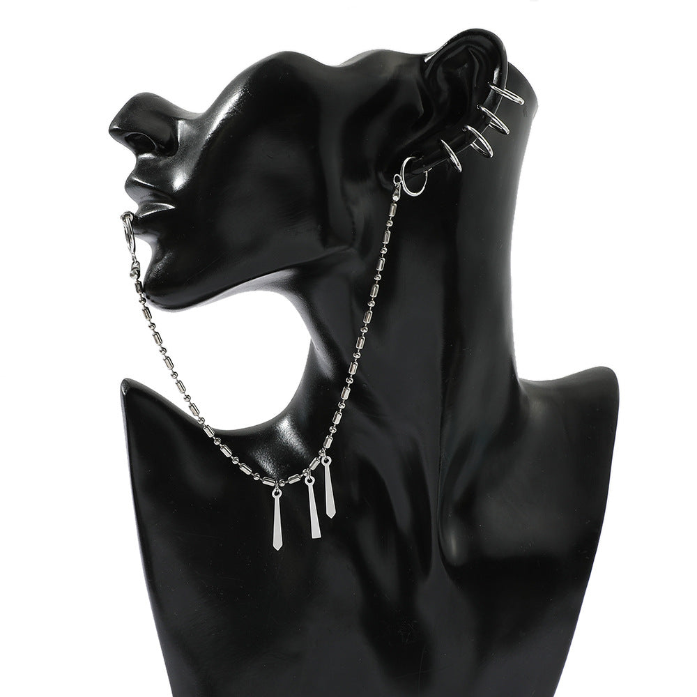 Animation Series Peripheral Characters Yi Gong Village Earrings