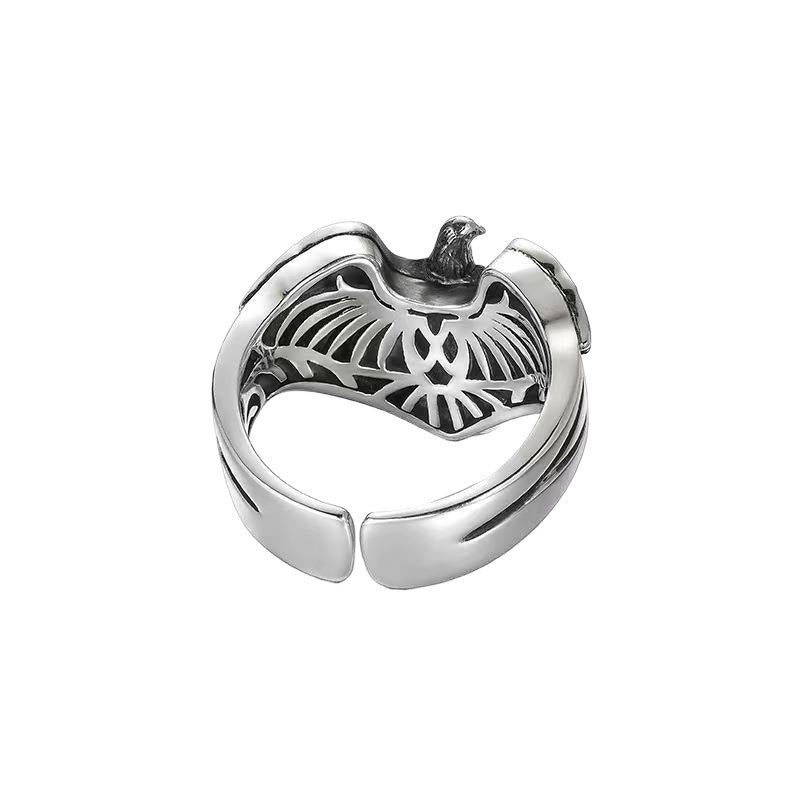 Boys Unique Design Niche High Street Hip Hop Index Rings