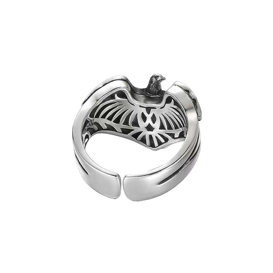 Boys Unique Design Niche High Street Hip Hop Index Rings