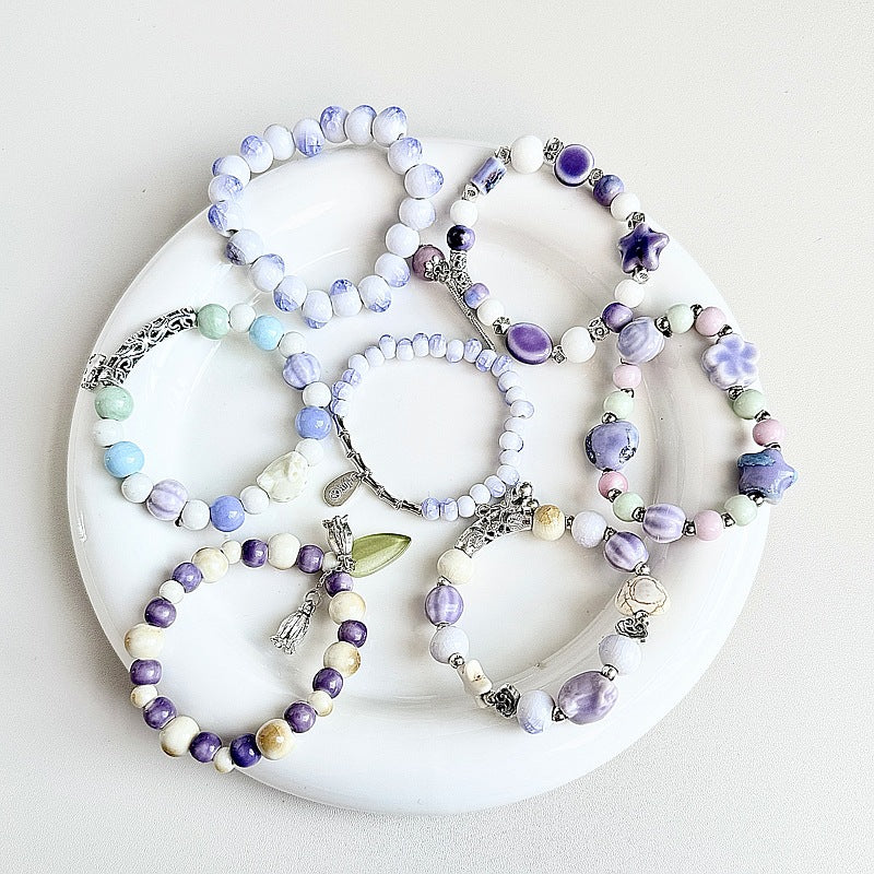 Women's Artistic Crafts Woven Chinese Style Girlfriends Bracelets