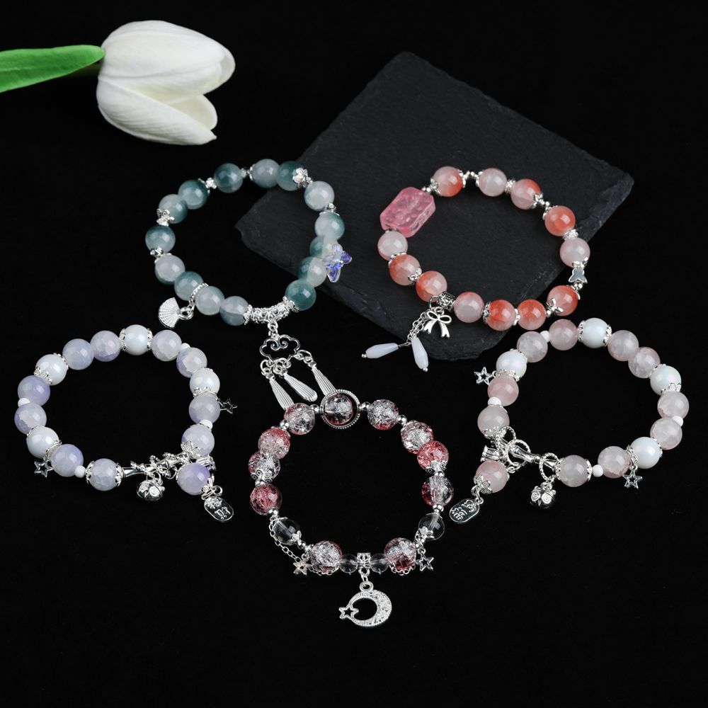 Bell Butterfly Hot Flower Crystal Cultural Bracelets