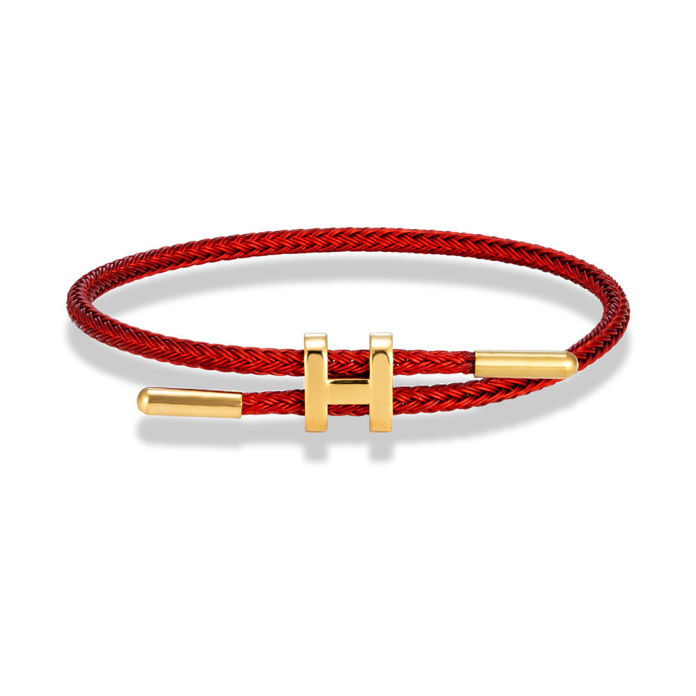 Hard Gold Accessories Carrying Strap Lucky Bracelets