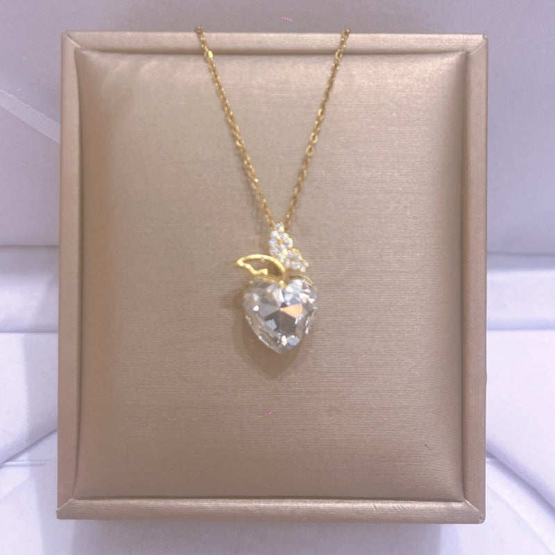Women's Titanium Steel For Light Luxury Minority Design Necklace