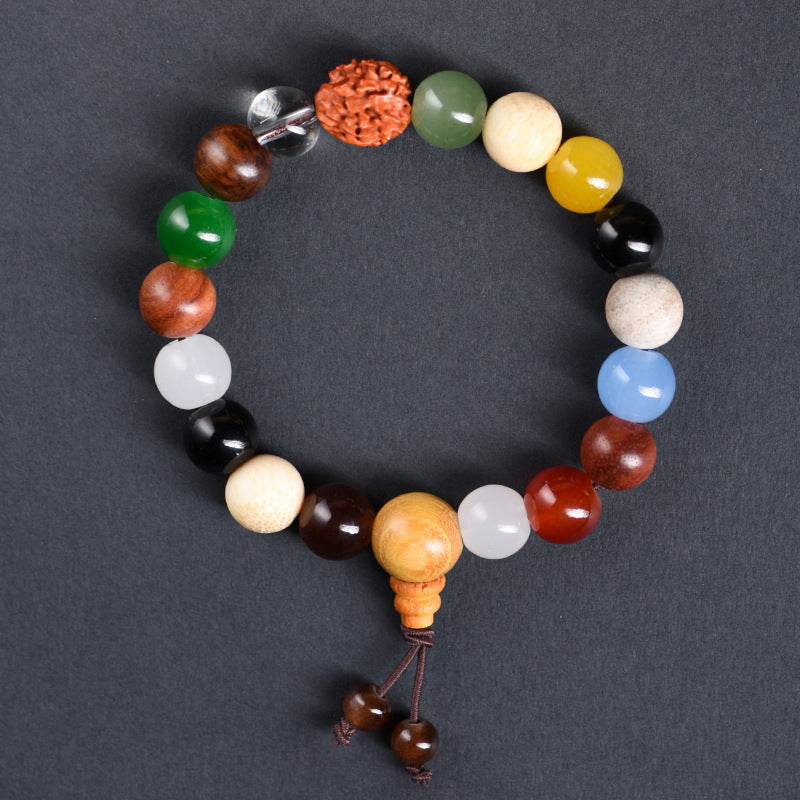 Women's & Men's Seeds Multi Jewels Bodhi Prayer Beads Crafts For Bracelet