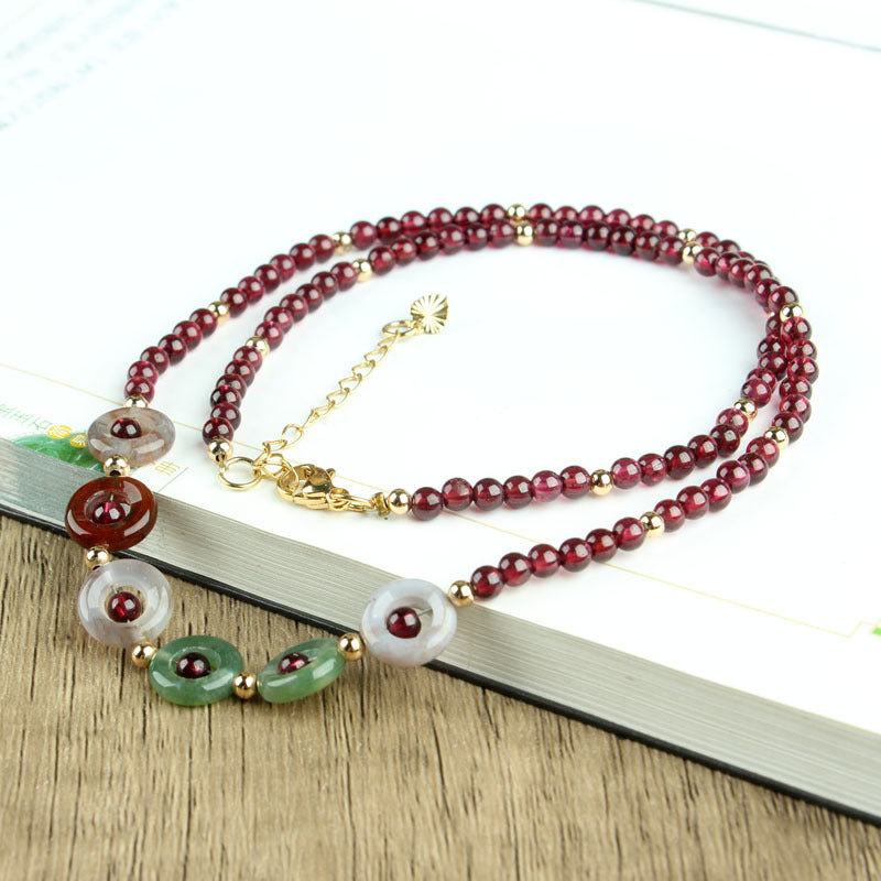 Women's Hand Plus Six Words Mantra Tibetan Buddha Beads Rings