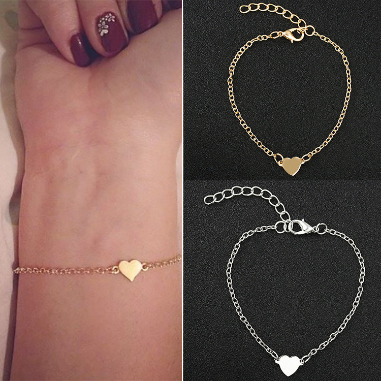 Heart Female High Sense Minority Simple Exquisite Bracelet
