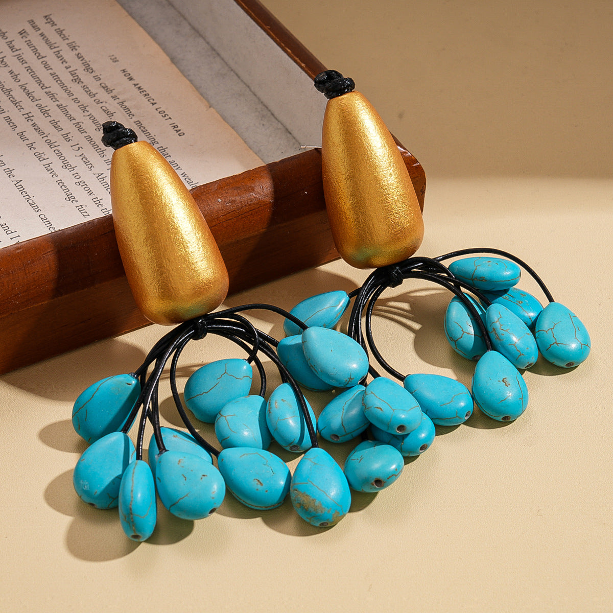 Exaggerated Personalized Niche Ethnic Style Retro Earrings