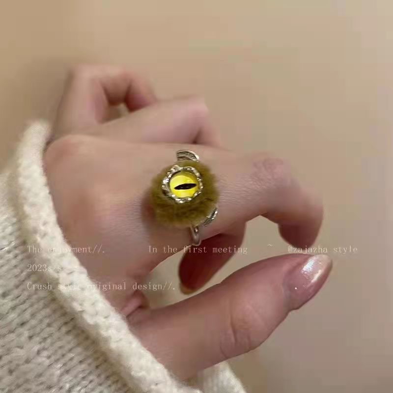 Design Cartoon Funny Index Finger Fashion Rings