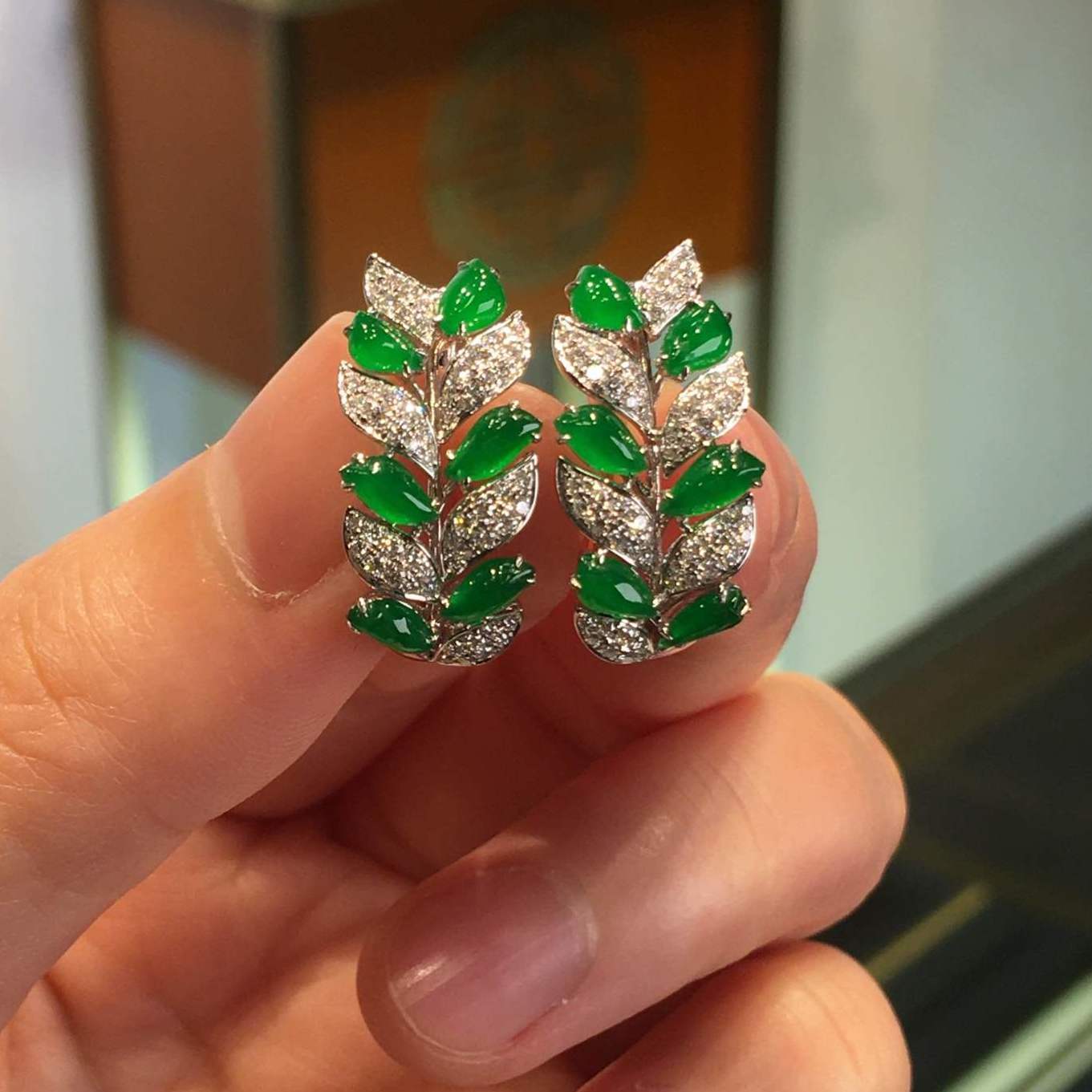 Imitation Natural Elegant Suitable For Daily Wear Earrings