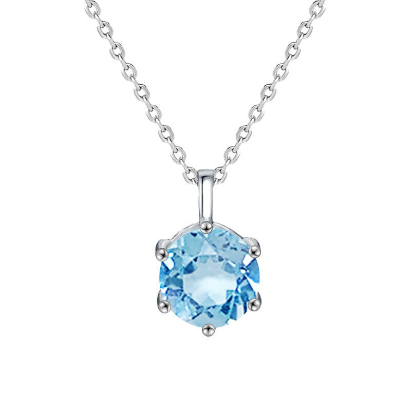 Women's Moissanite Sterling Sier Design Gift Pendants