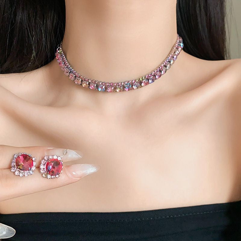 Palace Style Temperamental Minority Clavicle Chain Light Necklaces