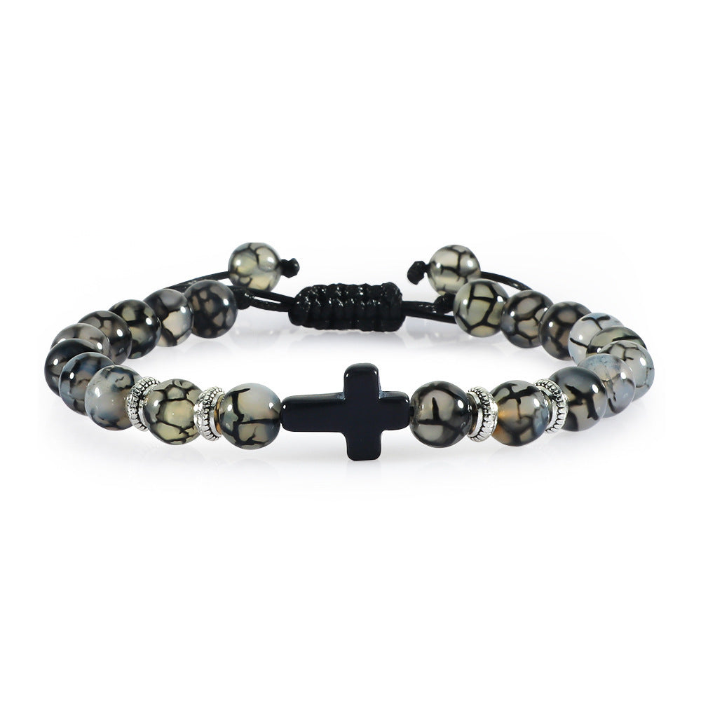 Eye Adjustable Hand-woven Beads Couple Gift Bracelets