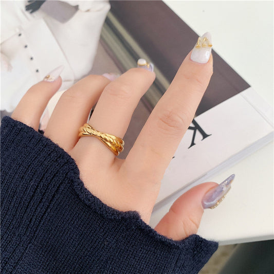 Women's Show Temperamental Cold Style Personality Fashion Retro Temperament Rings