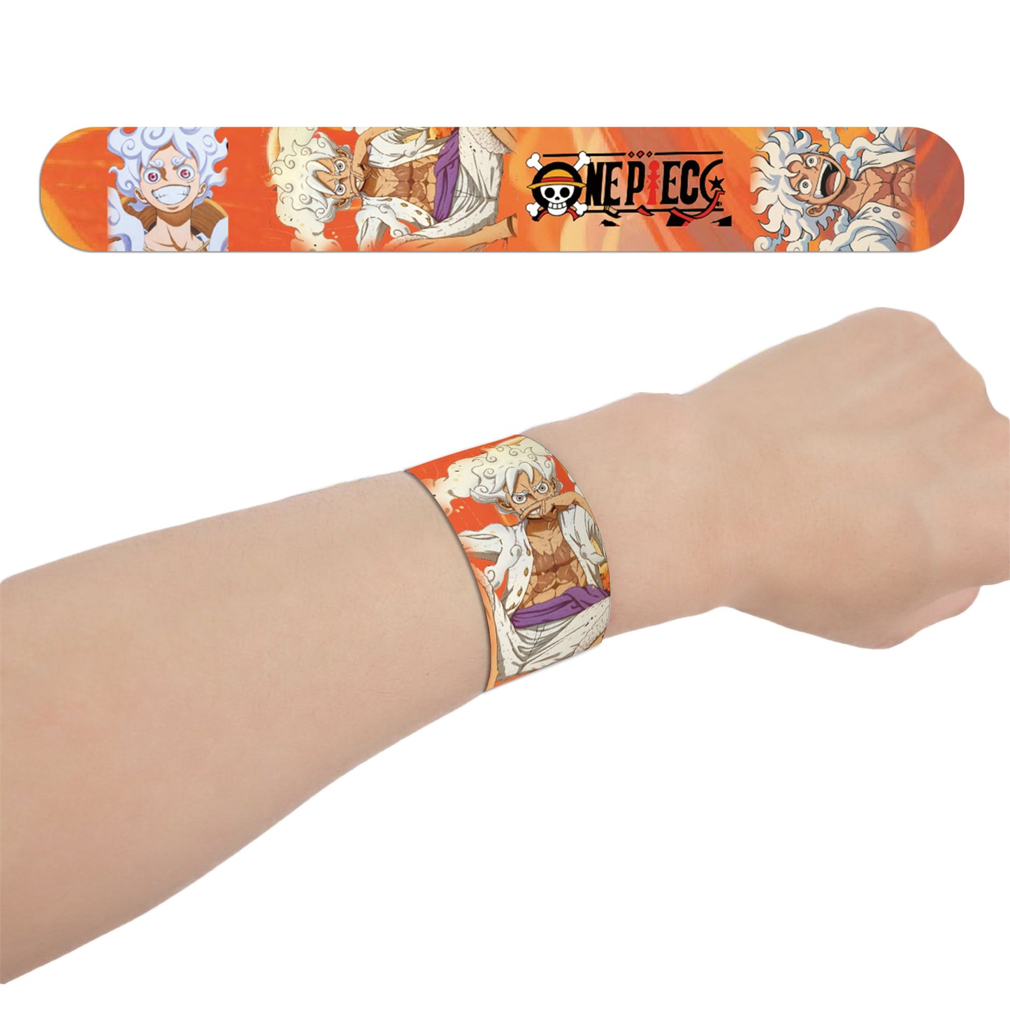 Children's One Piece Pop Cartoon Animation Toy Slap Party Bracelet