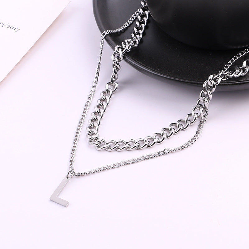 Women's Steel Sweater For Niche Design Trendy Necklaces