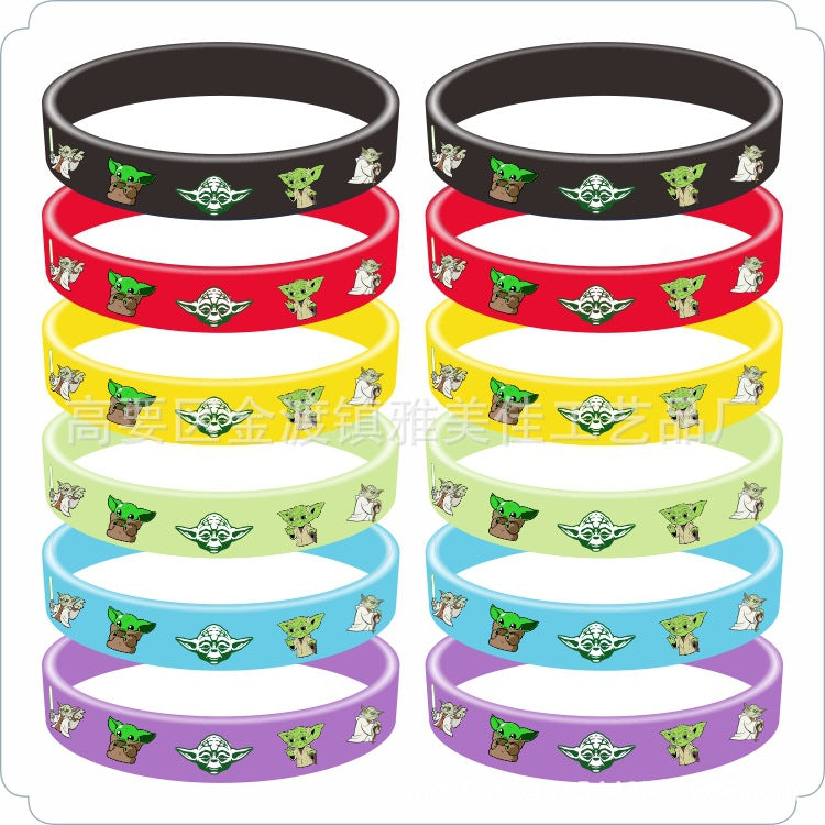 Cartoon Silicone Anime Surrounding The Game Wrist Bracelets