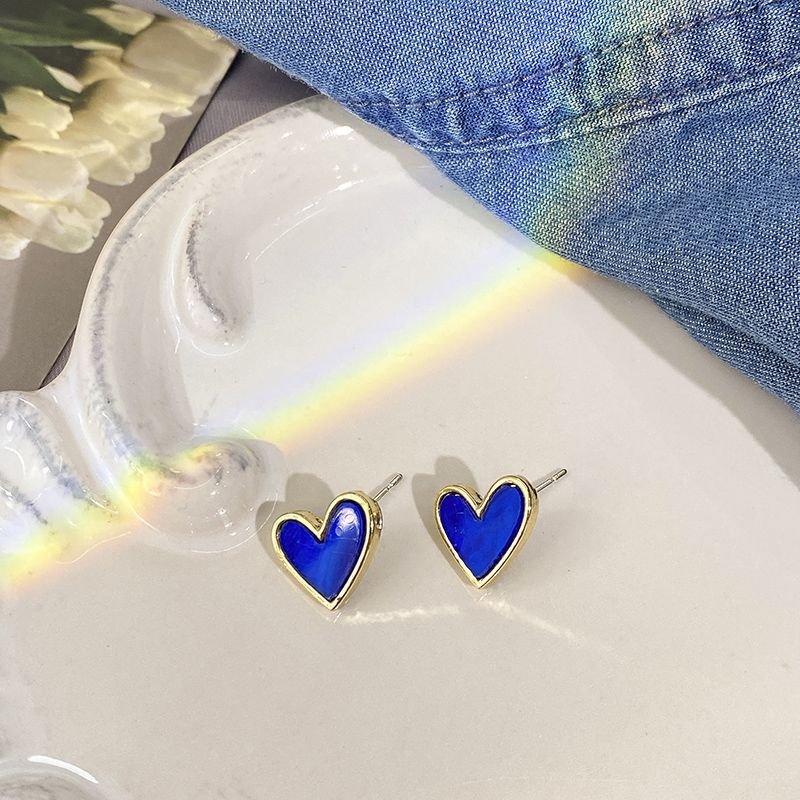 Women's Color Geometric For Niche Design Ear Trendy Earrings