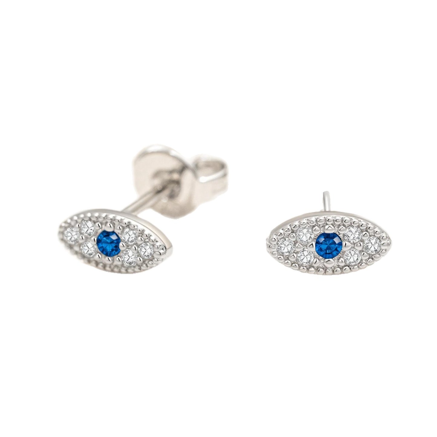 High Sense Mild Luxury Retro Zircon Female Earrings