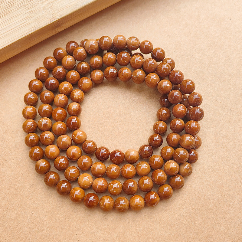 Natural Cook Selected Beads Currency Round Straight Cut Old Bracelet
