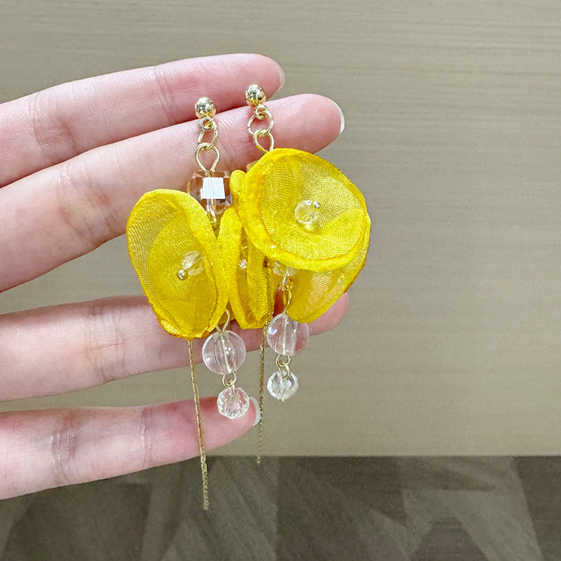 Super Fairy Mori Style Atmosphere Simple Earrings