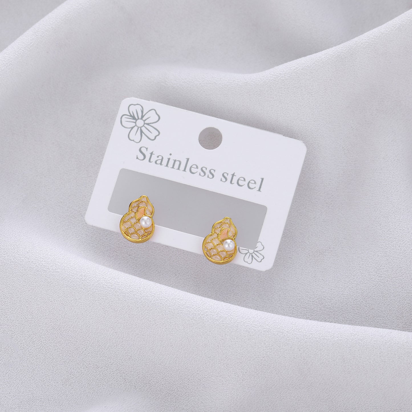 Style Pearl Affordable Luxury Fashion Simple Fresh Holiday Stud Earrings