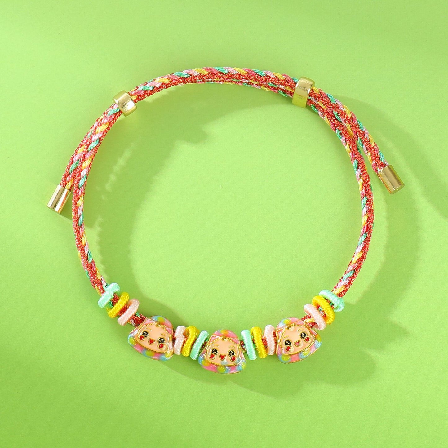 Children's Dragon Boat Festival Colorful Rope Carrying Strap Hand-woven Tiger Sachet Bracelets