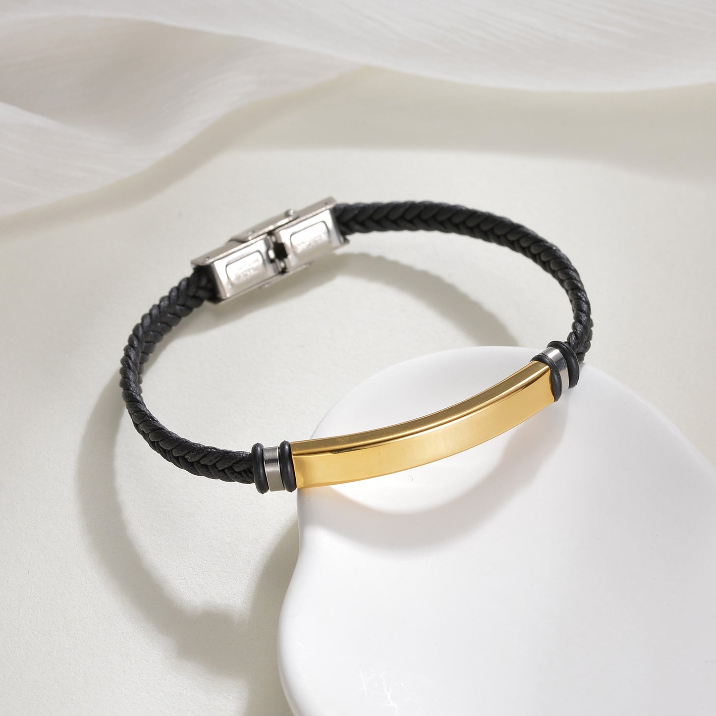 Attractive Cool Russian Unisex Titanium Steel Bracelet
