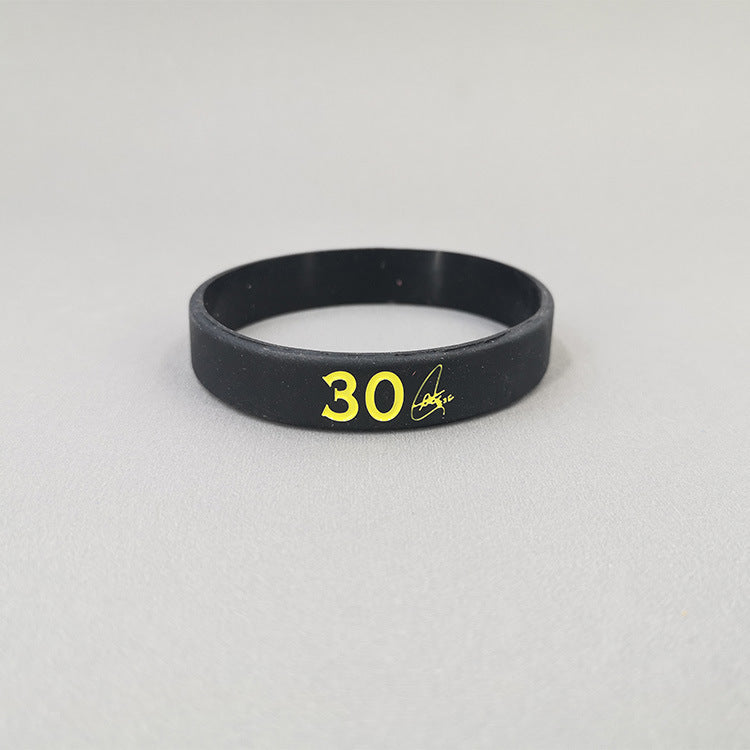 Basketball Kobe James Curry Sports Wristband Custom Luminous Bracelets