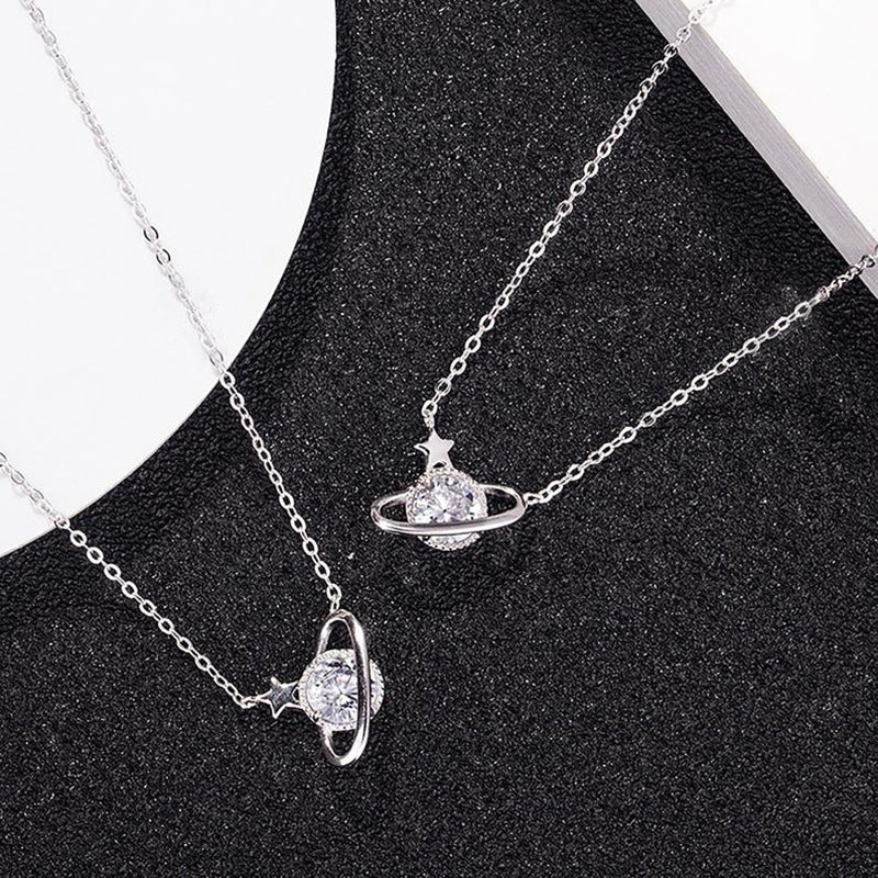 Sky Planets Simple Cold Style Five-pointed Pendants