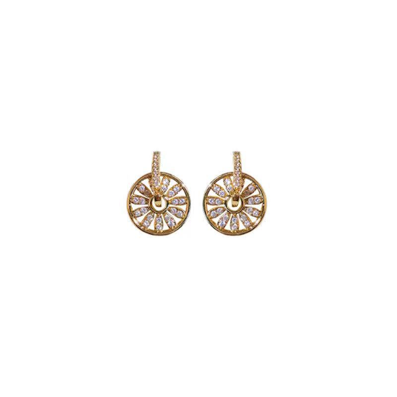 Women's For Trendy Niche Design Elegant Premium Red Earrings