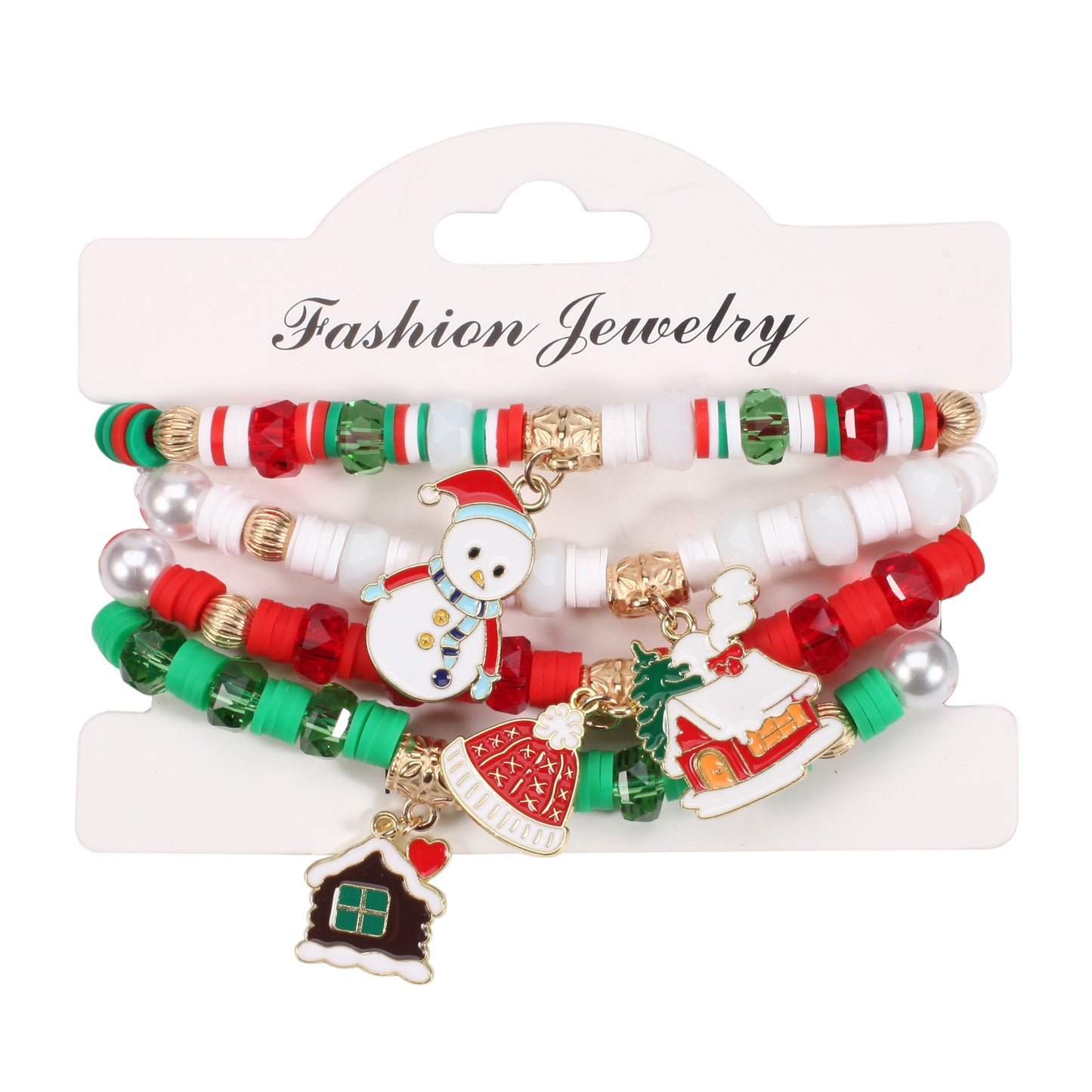 Adjustable Snowman Tree Old Man Antlers Bracelets