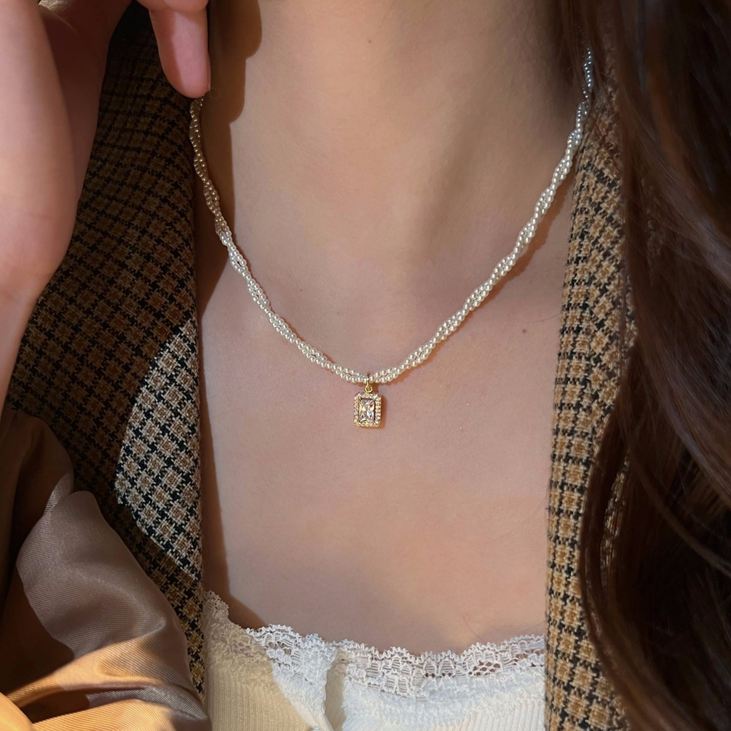 Sense Niche Clavicle Chain Female Slightly Luxury Necklaces