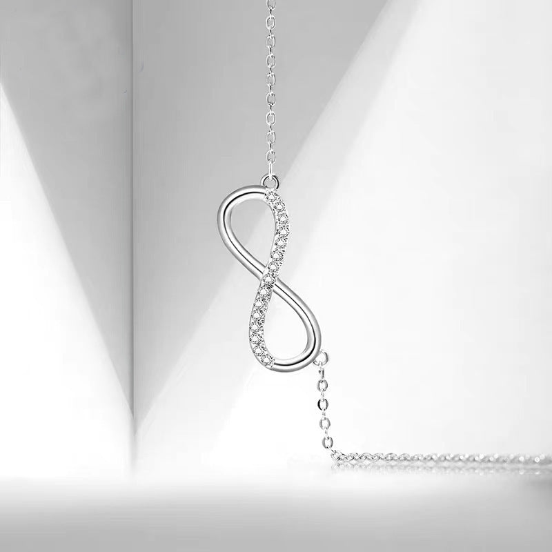 Love Infinite High-grade Simple Mobius Symbol Necklace