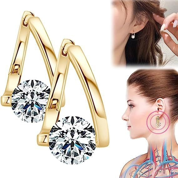 Temperament Irregular Ear Affordable Luxury Fashion Earrings