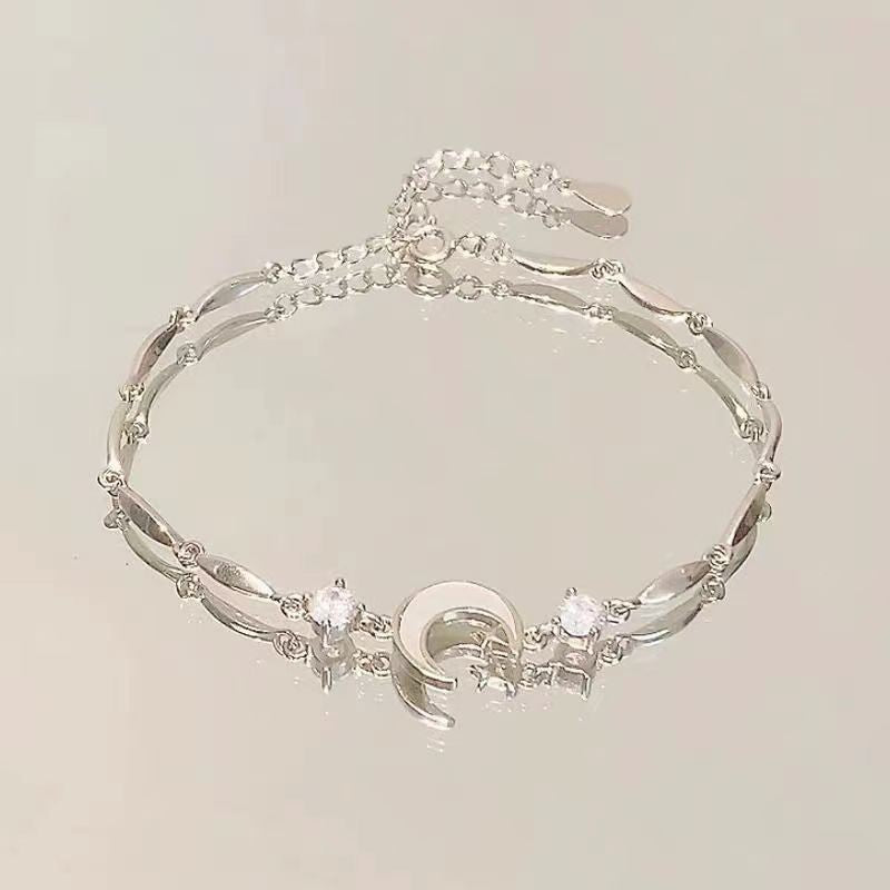Women's Style Saturn Pearl Affordable Luxury Fashion Niche High Sense Full Bracelets