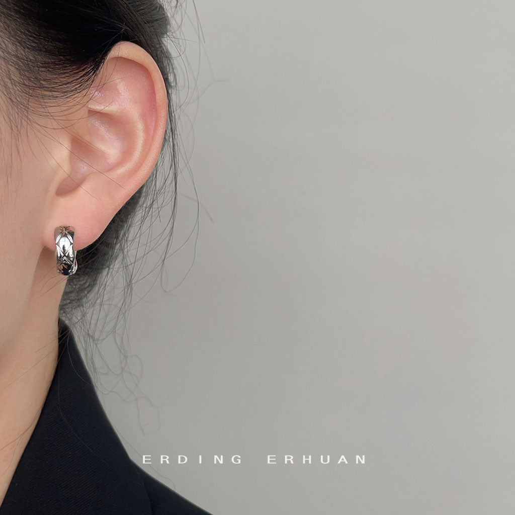 Fashion Commuter Advanced Simple Clip Electroplating Graceful Ear Buckle