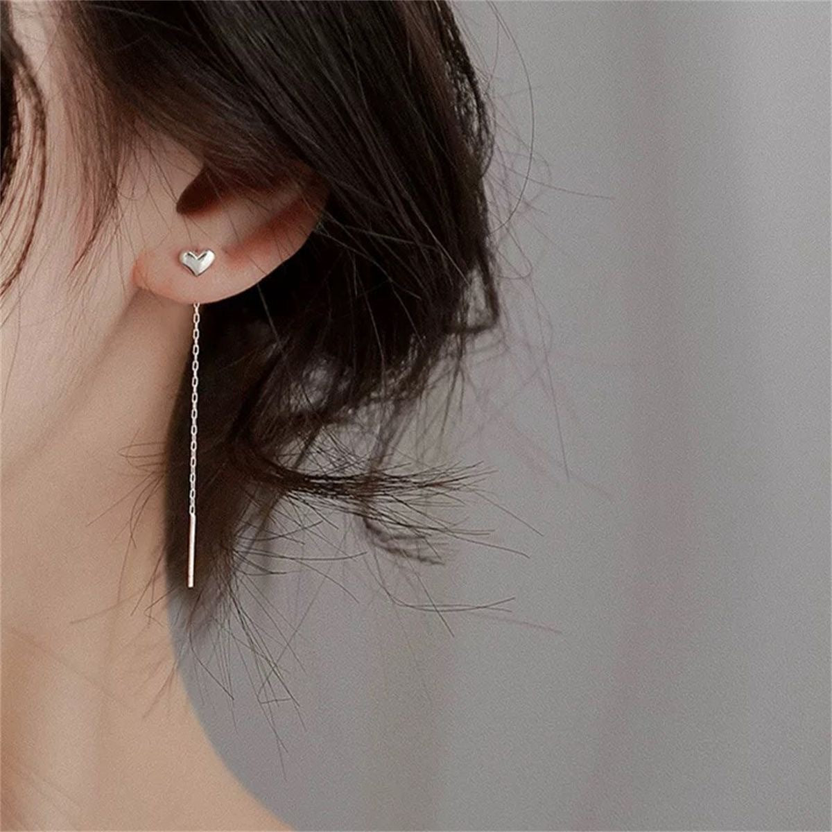 Face Short Tassel Temperament Entry Lux High-grade Ear Line