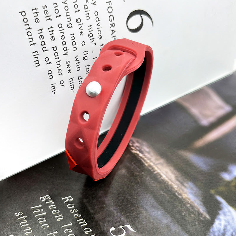 Women's & Men's Silicone Anion Outdoor Sports Balance Energy Bracelets