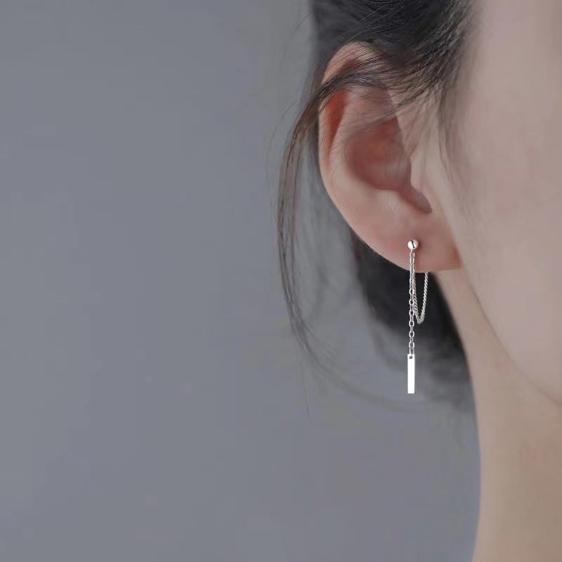 Women's Tassel Elegant High-grade Niche Design Long Earrings