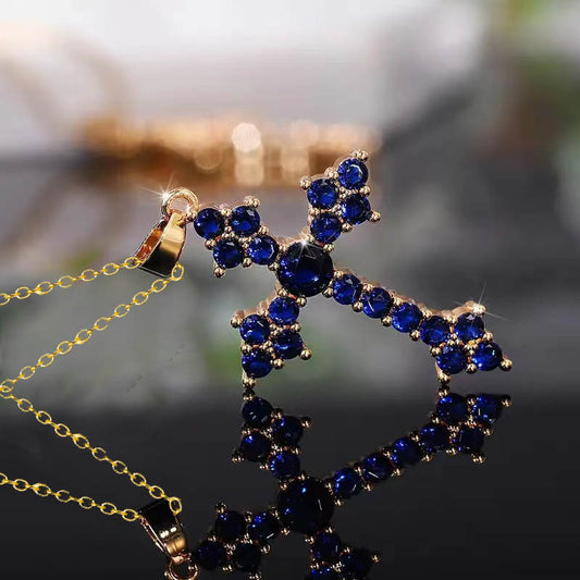 Attractive Fashion Elegant Exquisite Cross Suite Necklaces