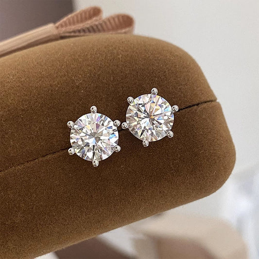 Women's Zircon For Super Flash Diamond Ear Earrings