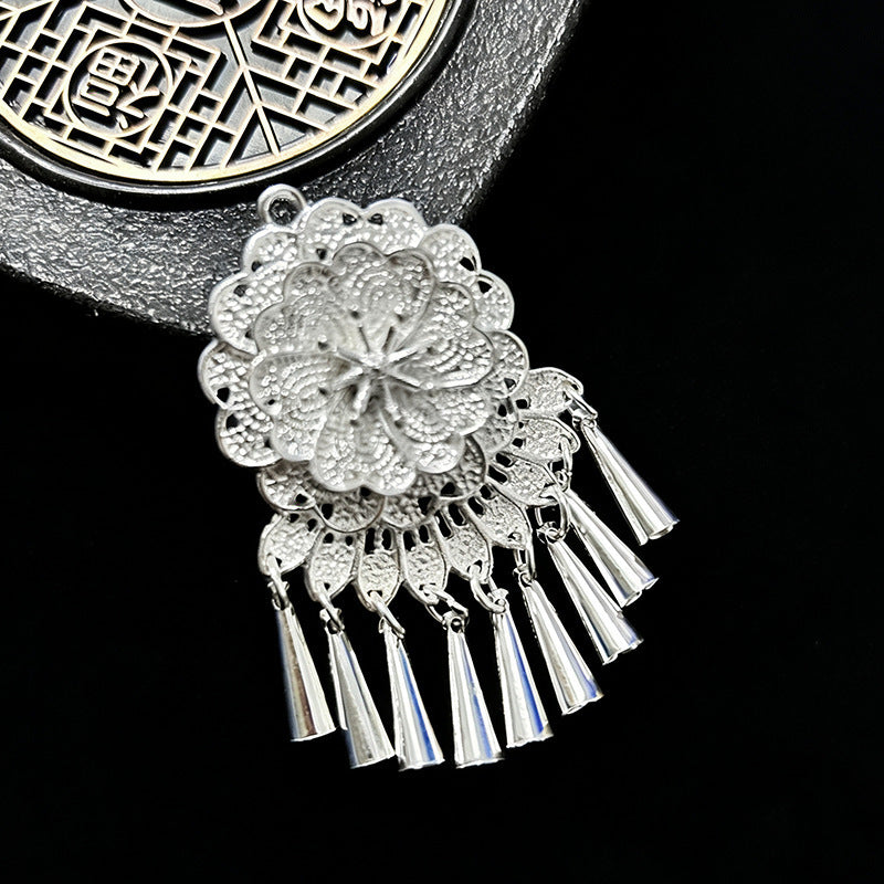 Peacock Sweater Chain Ethnic Style Artistic Exaggerated Necklaces