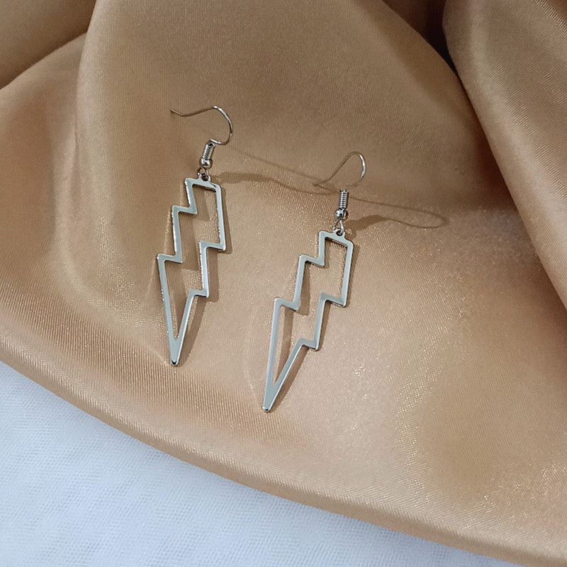 Women's Geometric Lightning For Temperamental Popular Fashion Earrings